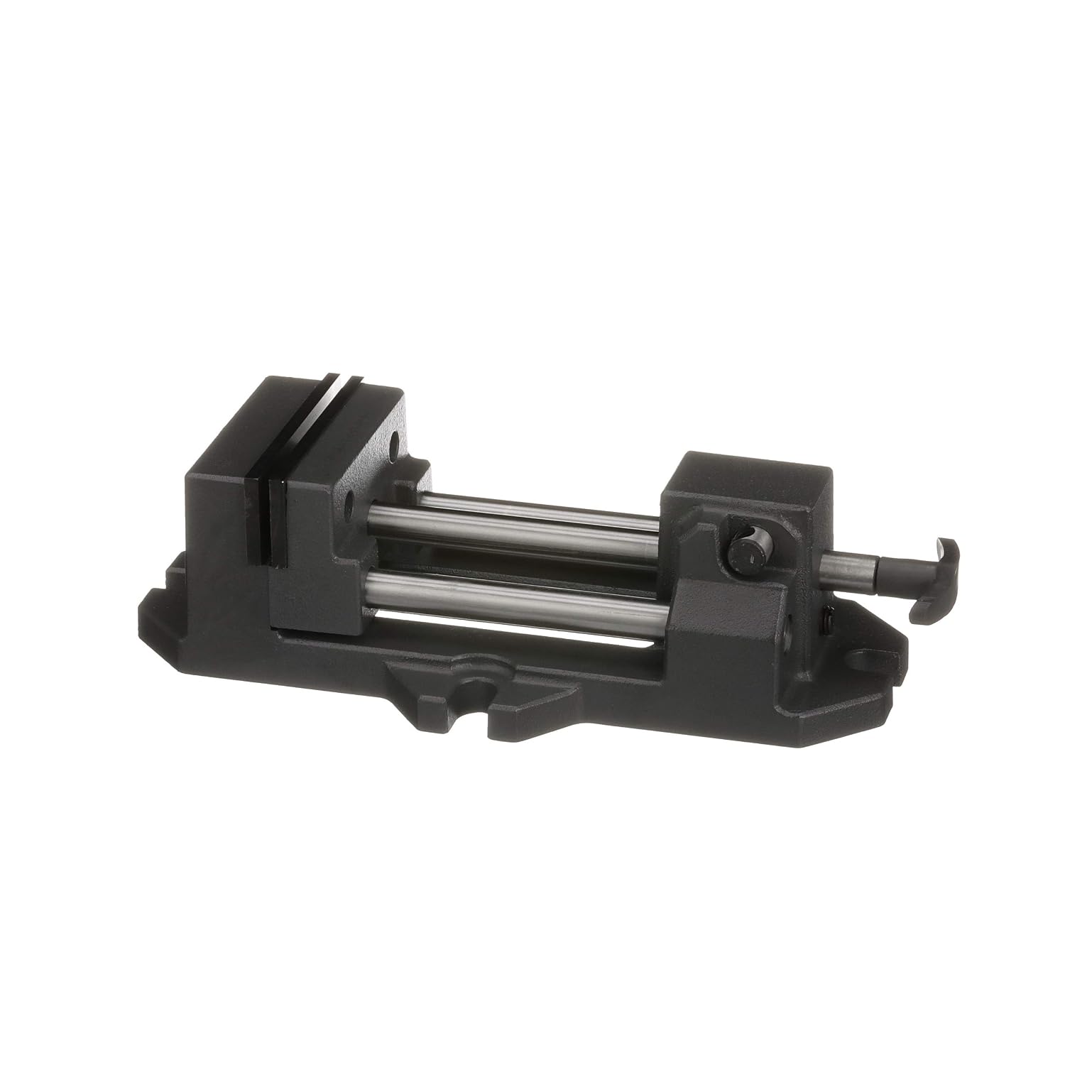 HHIP 3900-0183 Pro-Series High Grade Iron Quick Slide Drill Press Vise, 3" Width x 1.25" Depth Jaw, 3.5" Jaw Opening (Pack of 1), Silver