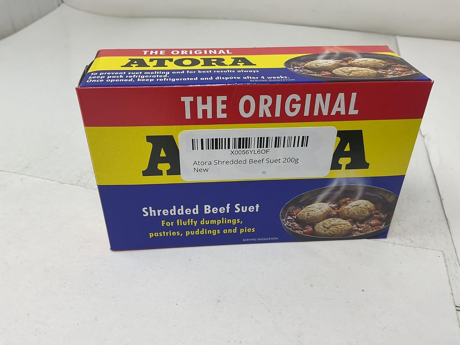 Atora Shredded Beef Suet 200g