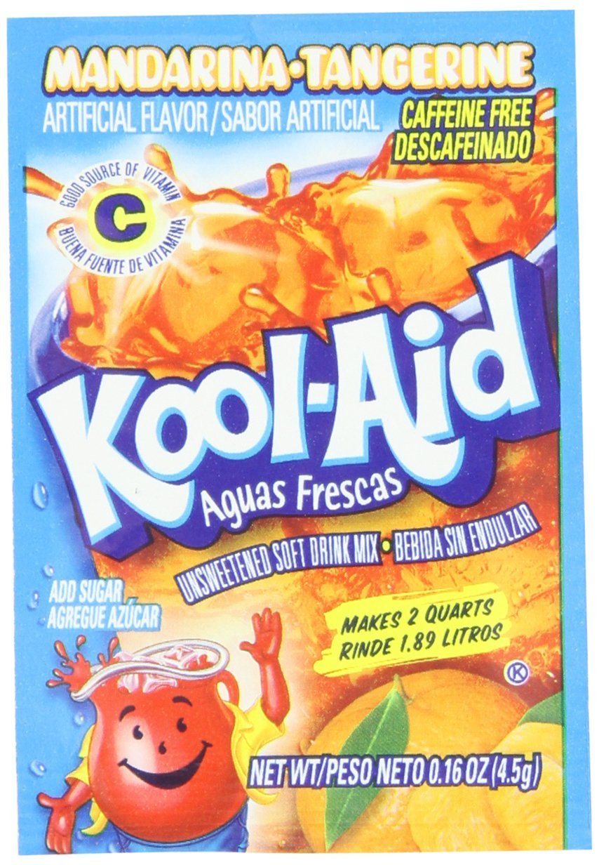 Kool Aid Powdered Packets - Peach Mango - 45 Envelopes