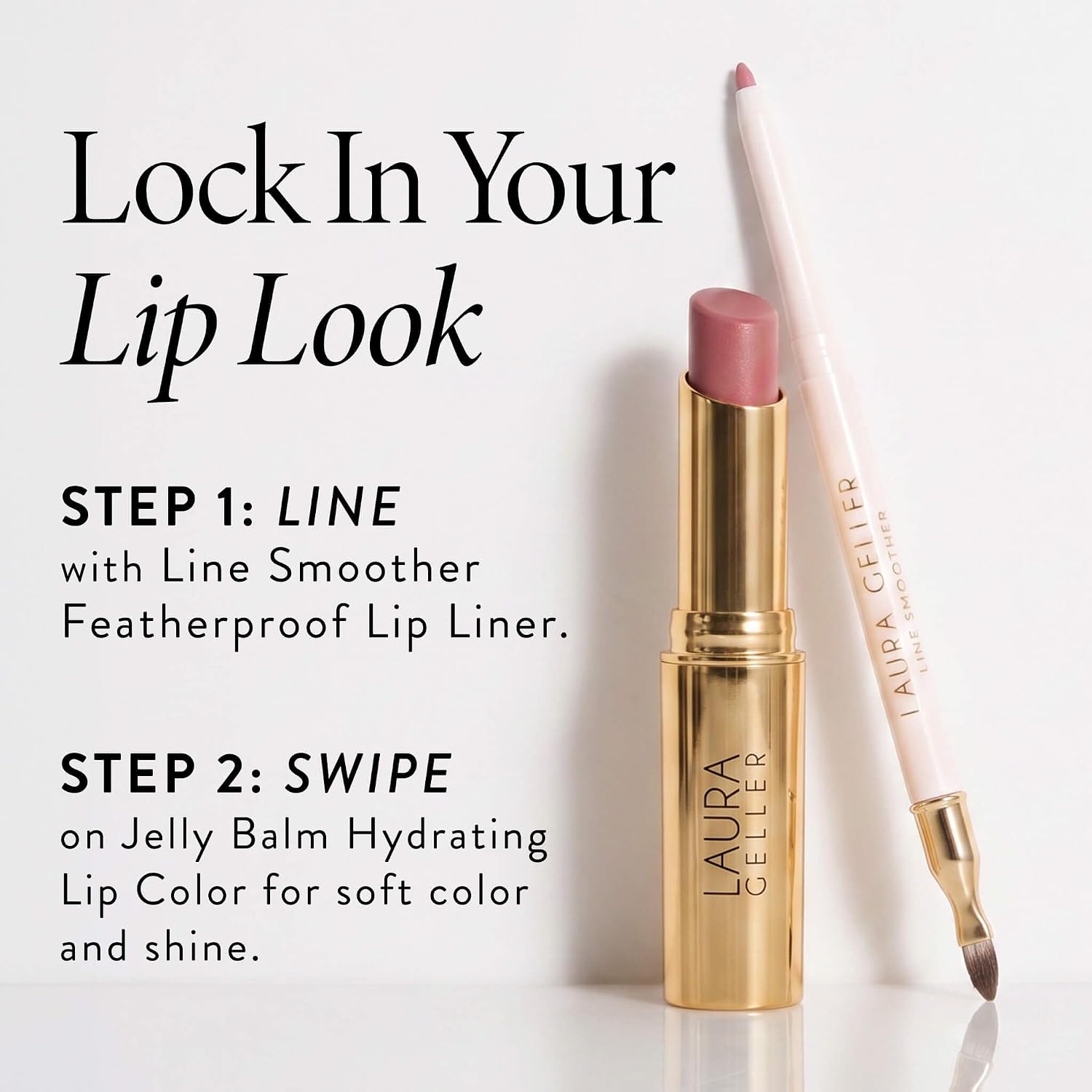 LAURA GELLER Jelly Balm Tinted Hydrating Lip Balm – In the Buff