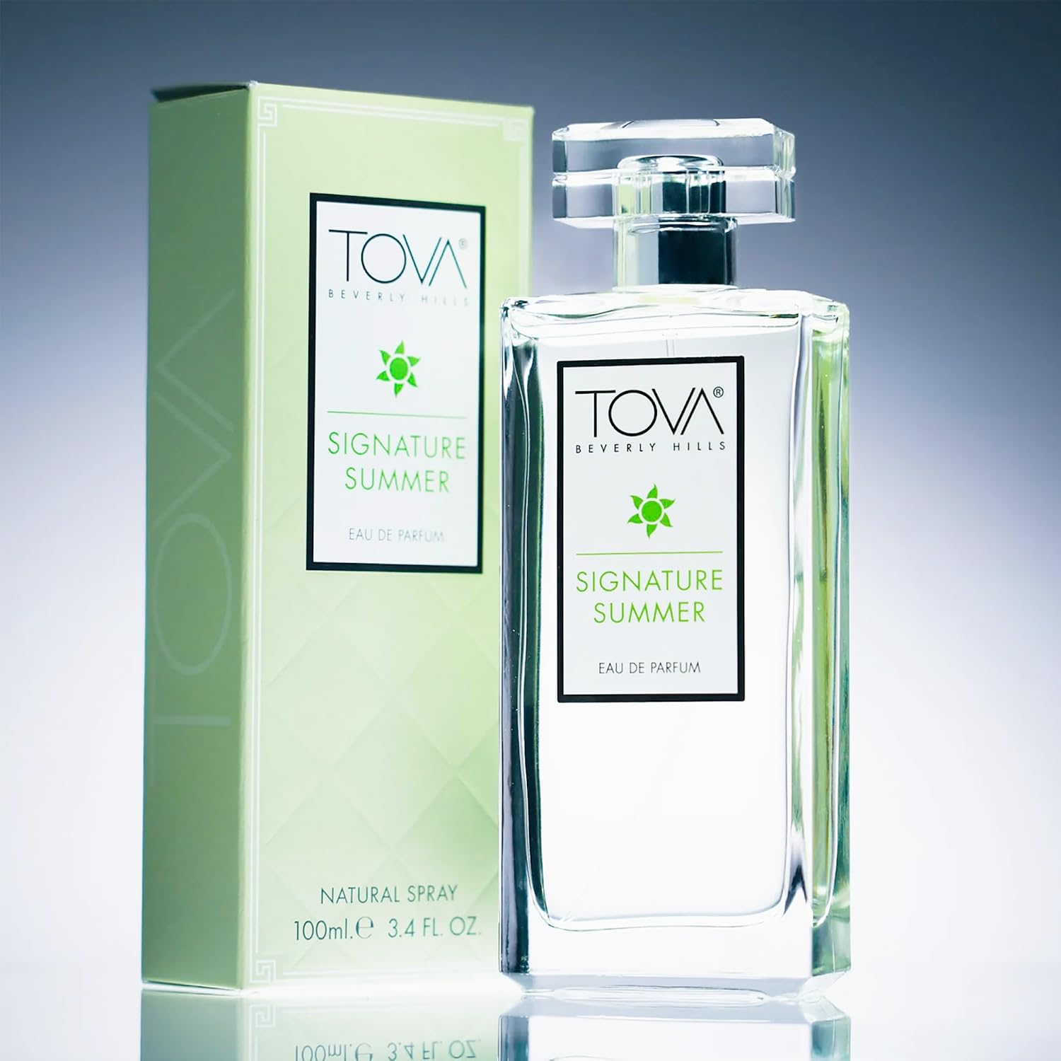 Tova Signature Eau de Parfum – Classic Bergamot Jasmine Lavender Perfume for Women – Timeless Scent – USA-Made & Cruelty-Free – 3.4 fl oz