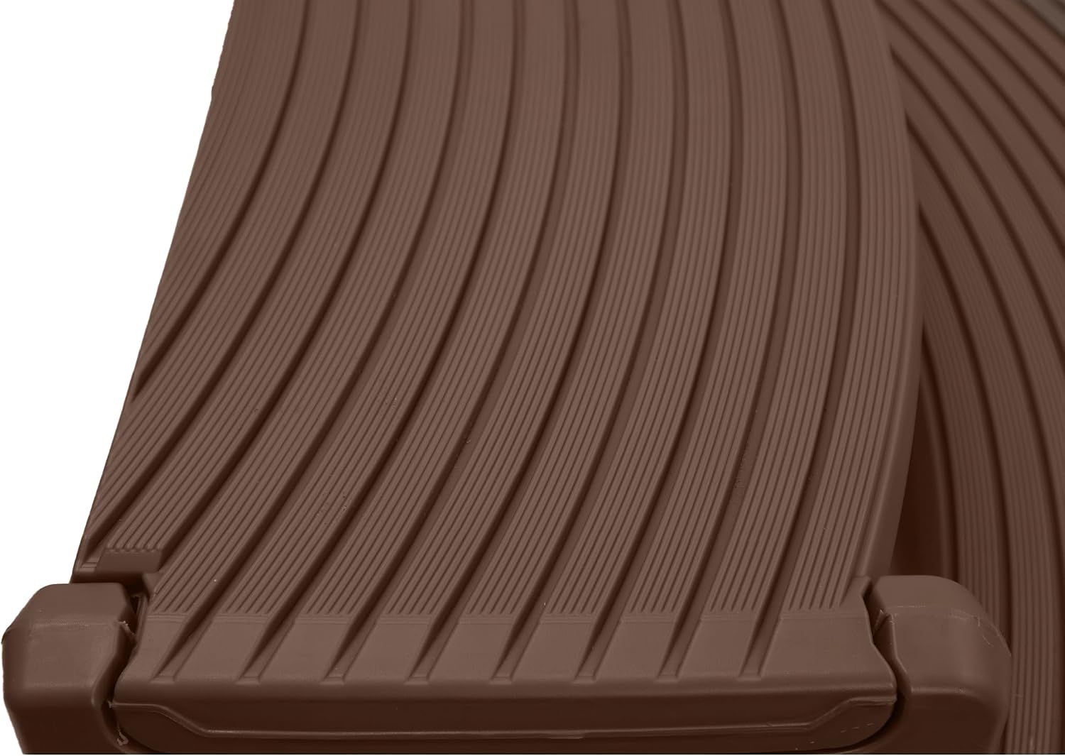 Confer Plastics Resin Multi Purpose Outdoor Non Slip Portable Spa and Hot Tub Handi-Step Deck Patio Steps Accessories, Charcoal Grey