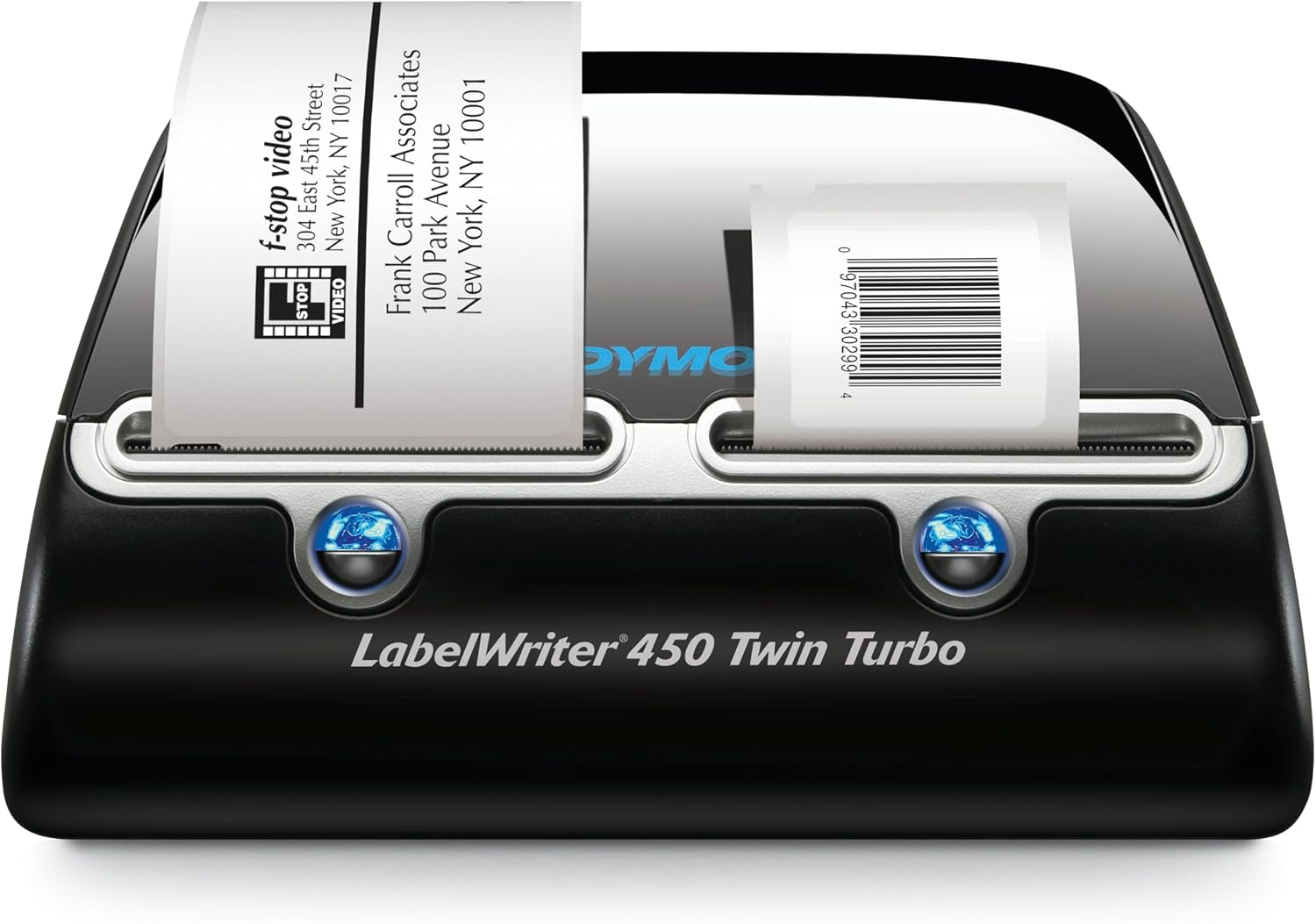 LabelWriter 450 Twin Turbo Label Printer, 71 Labels/min Print Speed, 5.5 x 8.4 x 7.4