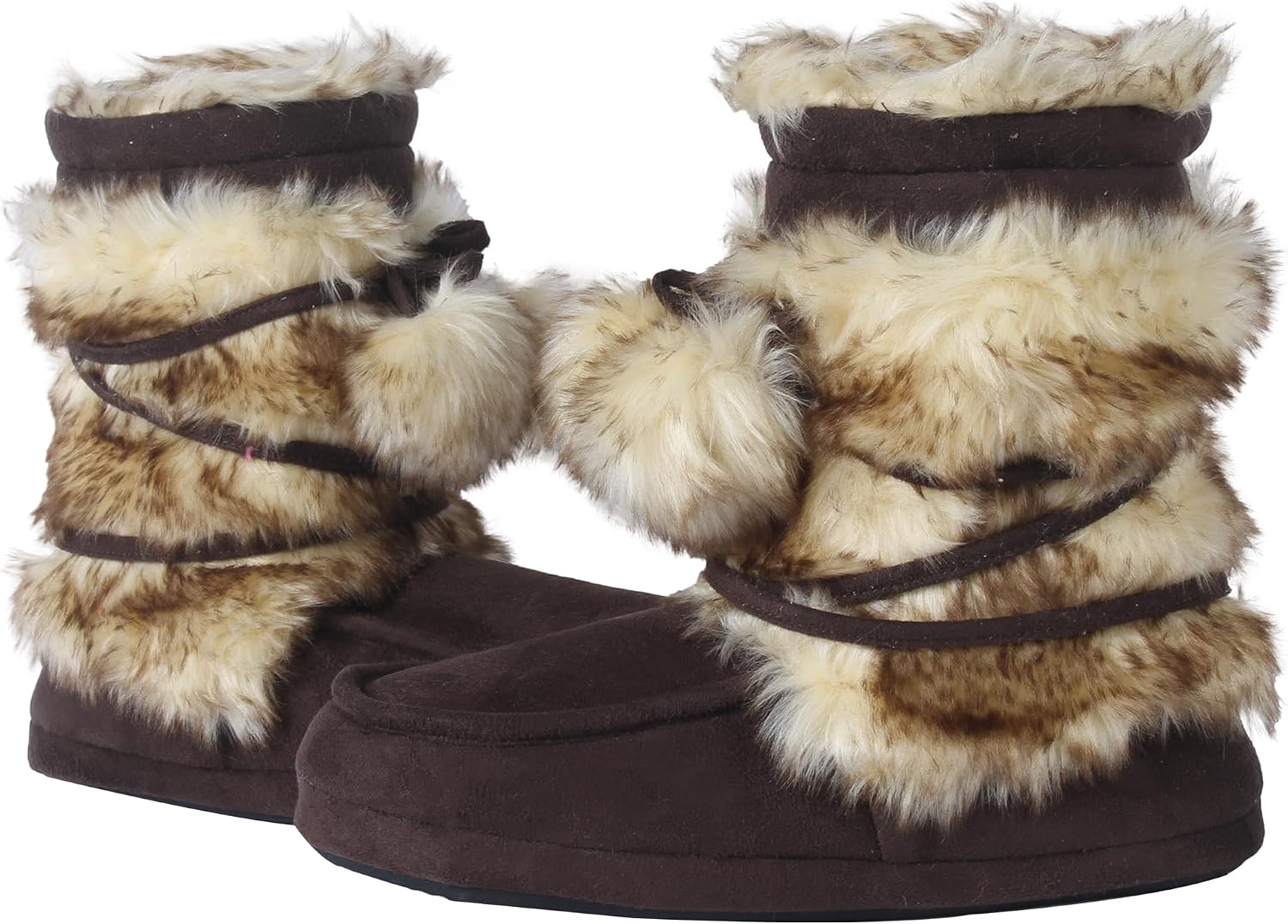 Home Slipper Women's Soft Fleece Plush Warm Indoor House Slipper Boots Shoes