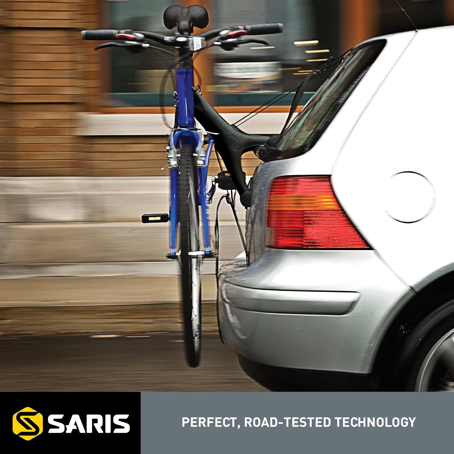 Saris Solo Bike Rack – Trunk Mount, 1-Bike Carrier for Cars & SUVs – Lightweight