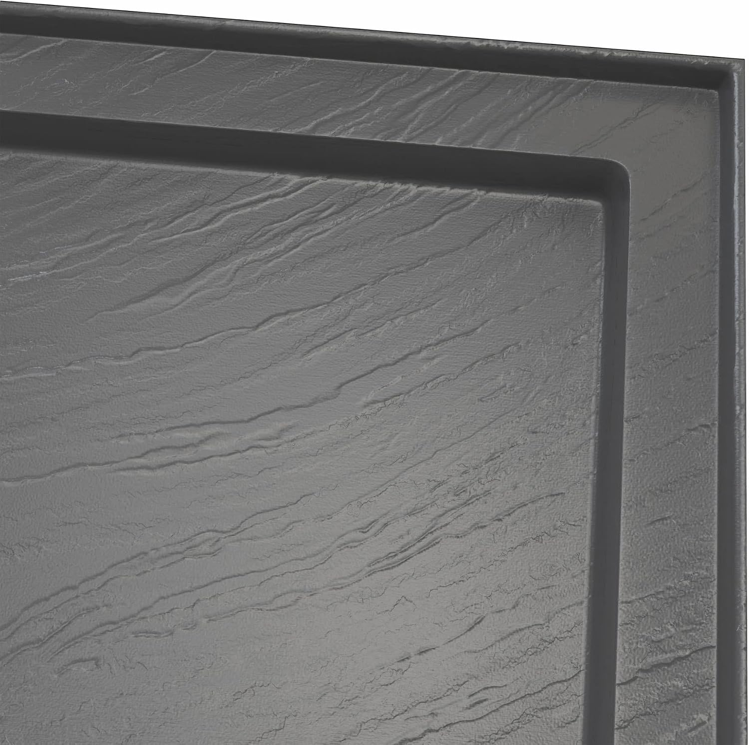 DreamLine SlimLine 32 in. D x 32 in. W x 2 3/4 in. H Center Drain Single Threshold Shower Base in White, DLT-1132320
