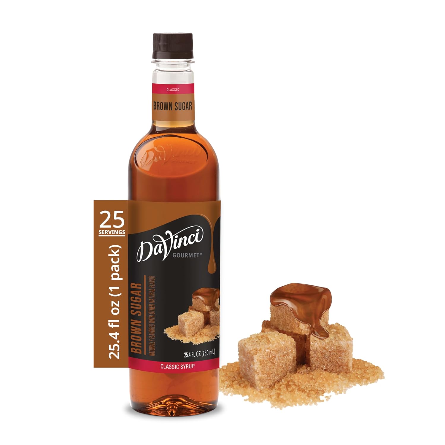DaVinci Gourmet Classic Strawberry Syrup, 25.4 Fluid Ounces, Kosher, 1 Count