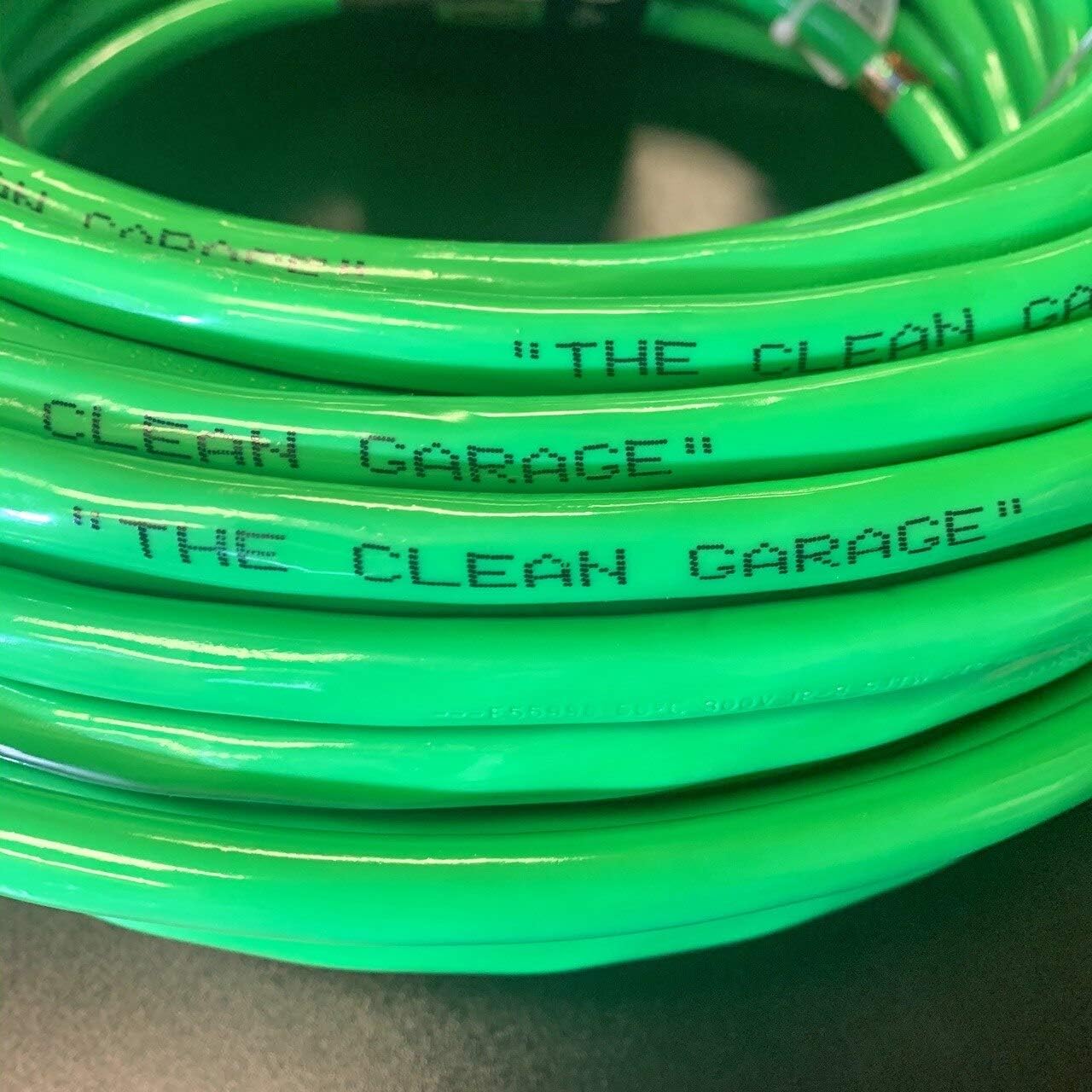 The Clean Garage 50' 12/3 SJTW Pro Lock Locking Lighted Extension Cord Green