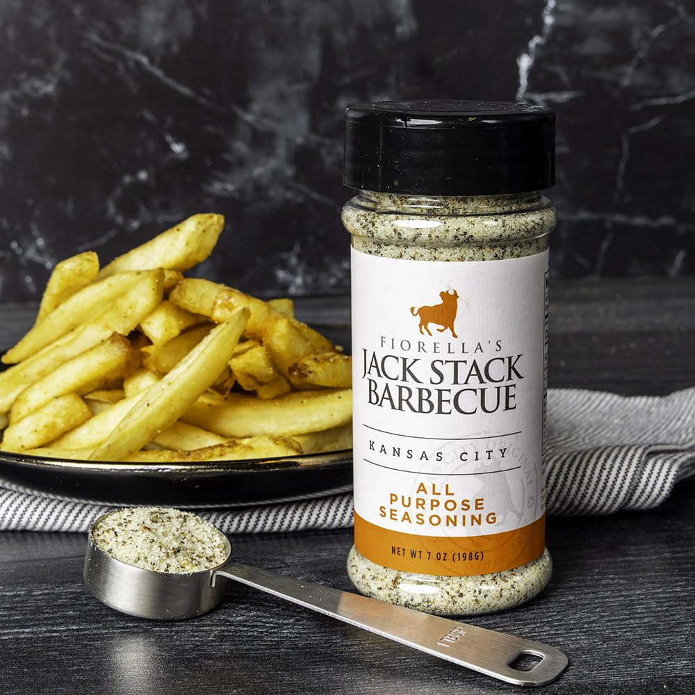 Jack Stack Barbecue Dry Rub Seasoning Variety Pack - All Purpose, Steak, Poultry & Meat Seasonings - Kansas City Spice 3 Pack - for Chicken, Steak, Ribs, Vegetables, Seafood, and More (7oz Each)
