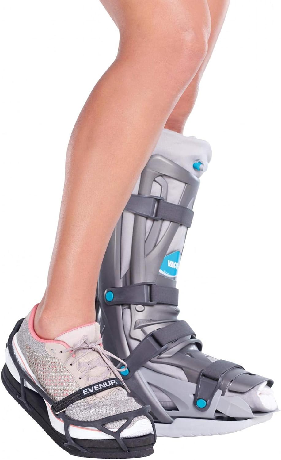 EVENup Shoe Leveler Large Helps Equalize a Patient's Limb Length, Large, Black
