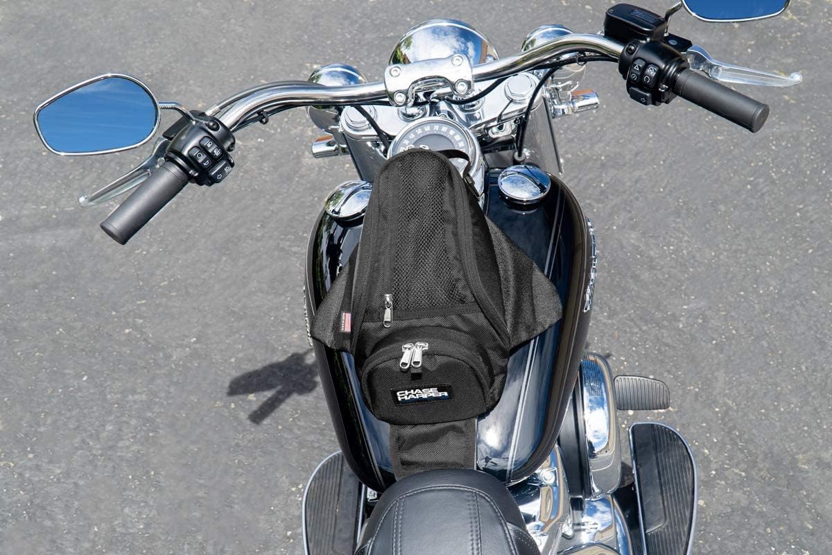 1602M Black Manta X2 Magnetic Tank Bag - Water-Resistant, Tear-Resistant, Industrial Grade Ballistic Nylon with Anti-Scratch Rubberized Polymer Bottom