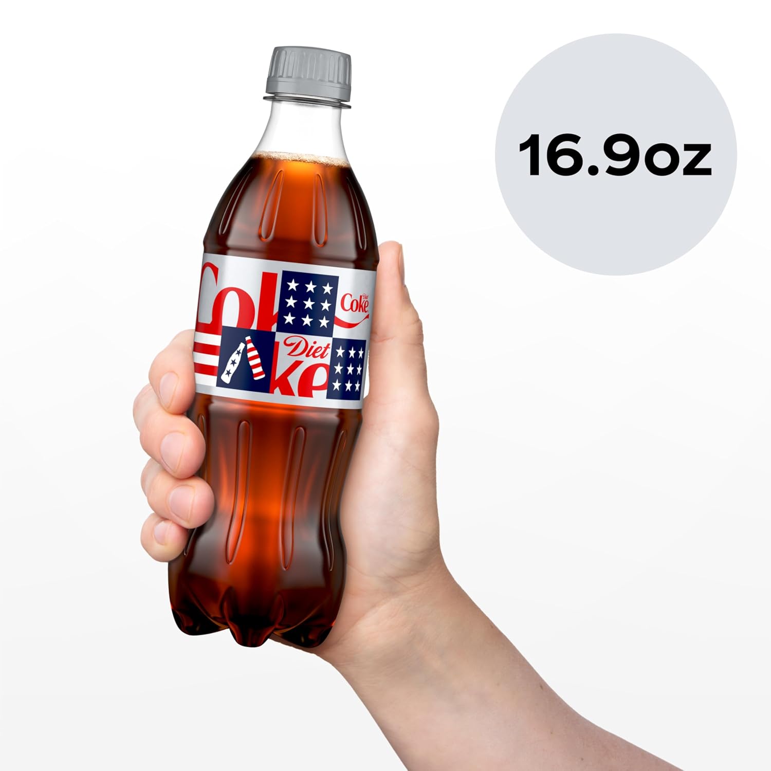 Diet Coke Soda Soft Drink Cans, 12 fl oz, 12 Pack | No sugar, no calories, 46 mg caffeine per can