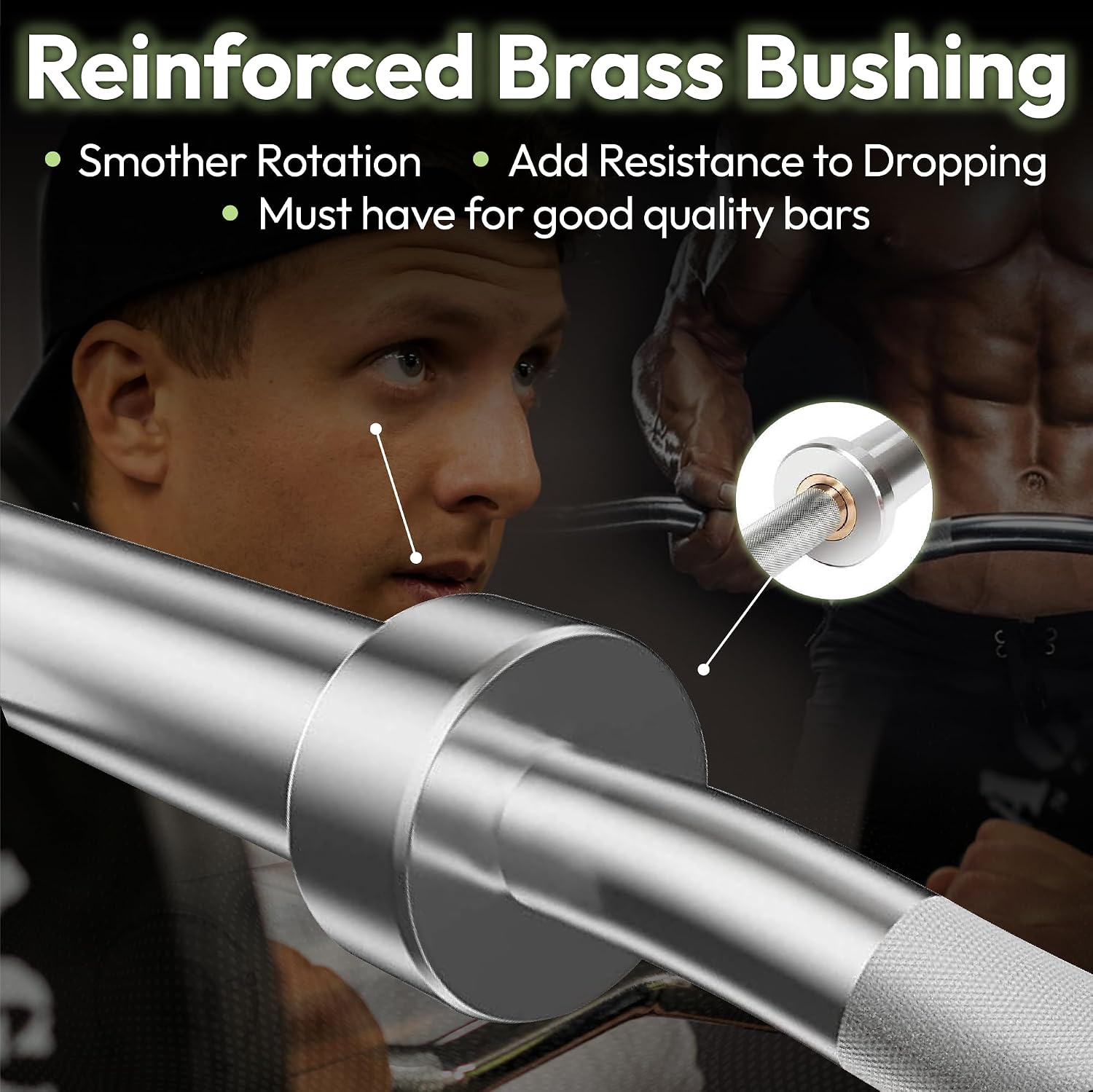 EZ Curl Bar, Alloy Steel Chrome, 47 inch 17lbs Weight, 400lbs Capacity