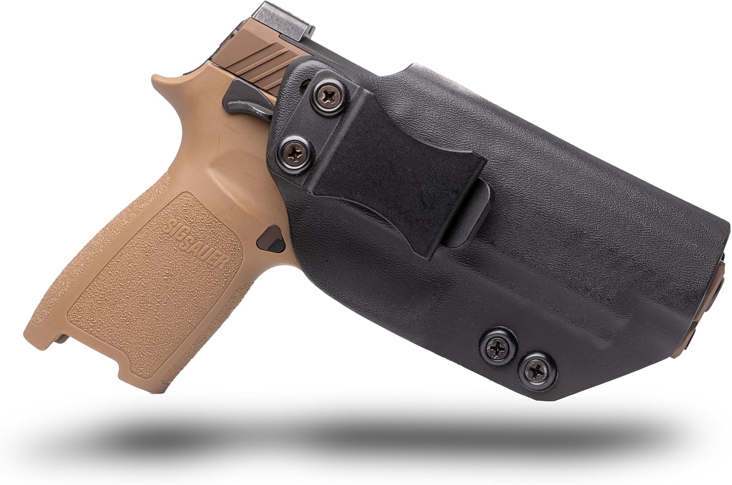 IWB Kydex Holster for Inside Waistband Carry – Adjustable Cant & Retention – Over 200+ Models Available, Glock, Sig Sauer, CZ, FN, Smith & Wesson, Springfield, TTI & More