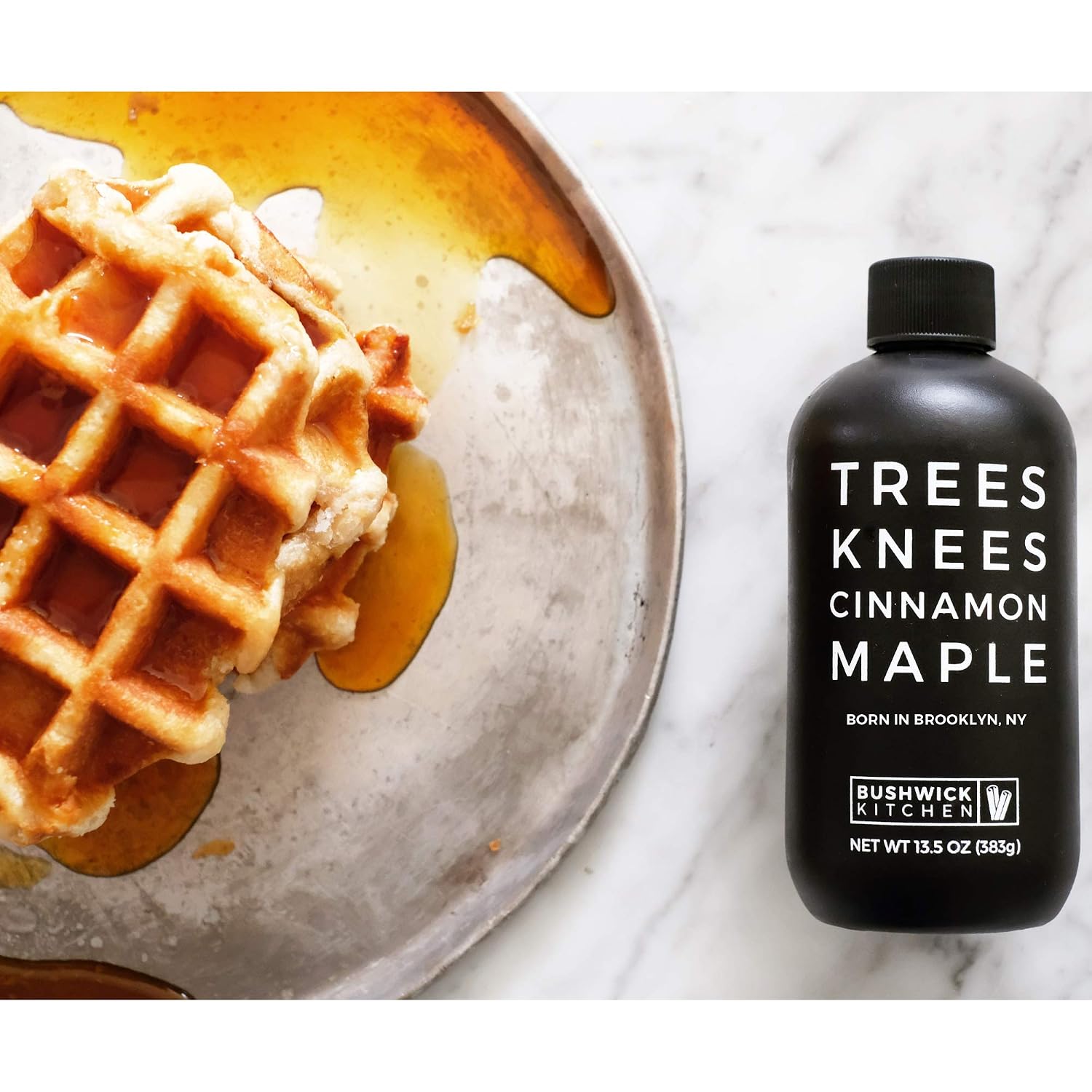 Trees Knees Spicy Maple Syrup, 11.5oz Grade A Organic Maple Syrup | Grade A Organic Maple Syrup - Habanero Infused - Made in the USA - Chicken, Bacon, Waffles & Breakfast Sandwiches