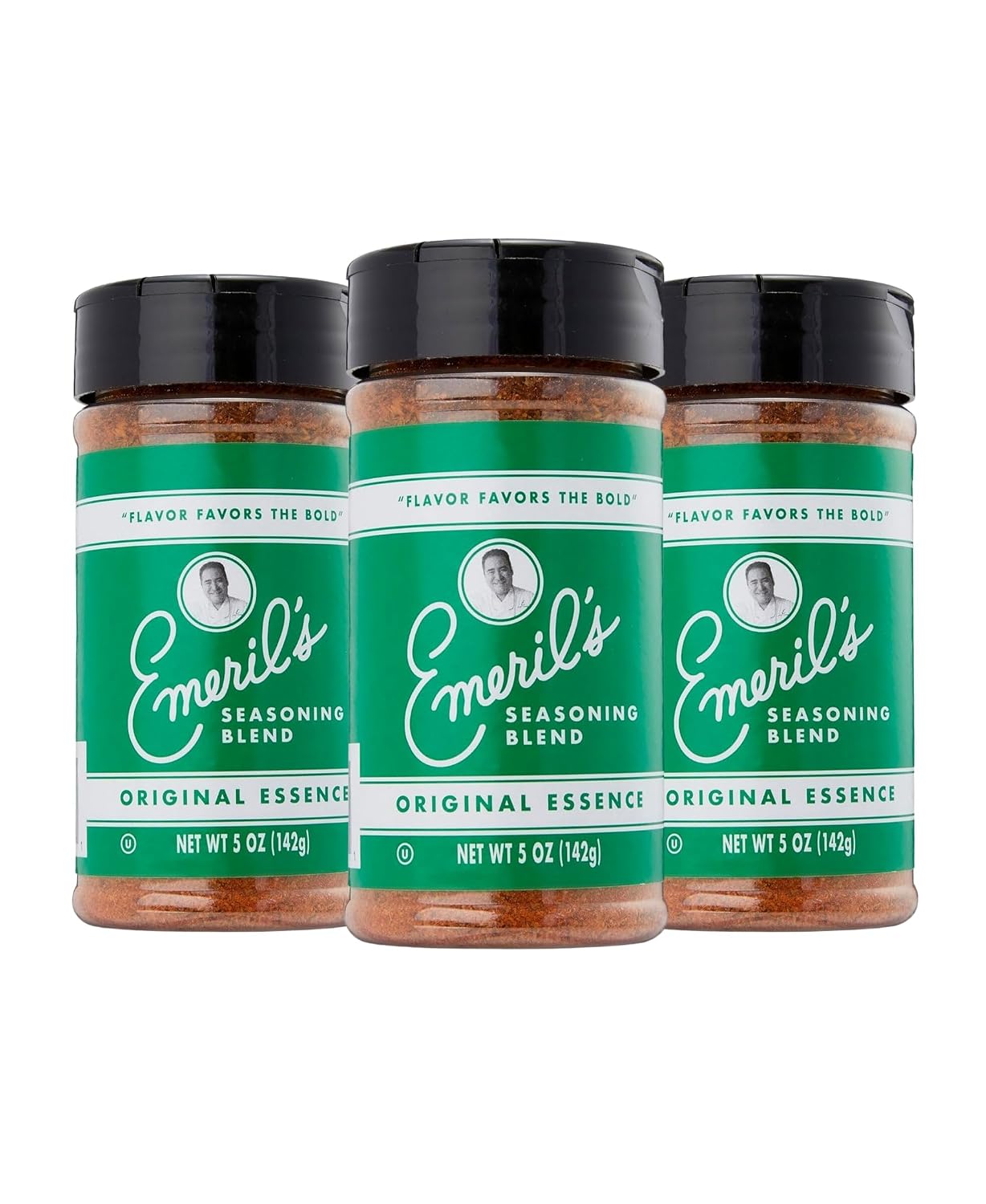 Emeril Lagasse 5 Oz, 3-Pack and 6-Pack Seasoning Blend: Original Essence, Cajun, Blackened, Chicken Rub, Steak Rub and Rib Rub Best Seasonings and Spices for Cooking (3PK - Chicken/Steak/Rib Rub)