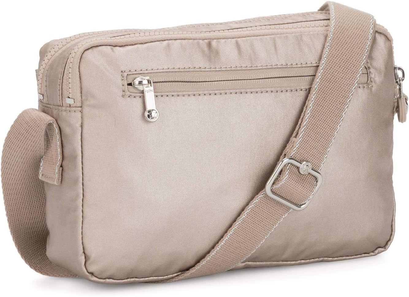 Kipling Women’s Abanu Medium Crossbody Bag, Lightweight, Adjustable Nylon Waist Pack with Multi-Compartment Zip Pockets