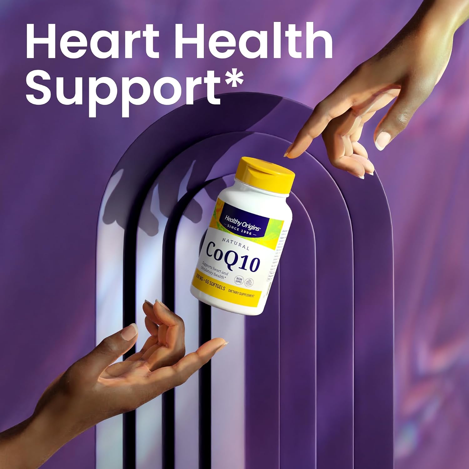 Healthy Origins CoQ10 200 mg, Kaneka Q10, 150 Softgels