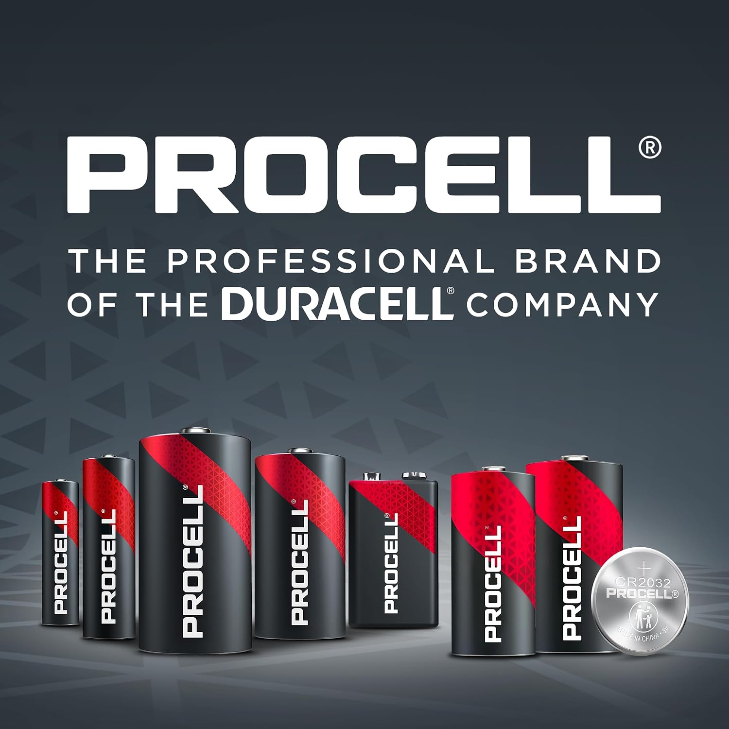 PROCELL AA Alkaline Batteries 1.5V, 144-Count Bulk Pack, Made in USA | Professional facility and medical device power, ANSI/IEC LR6, 3, 075 mAh