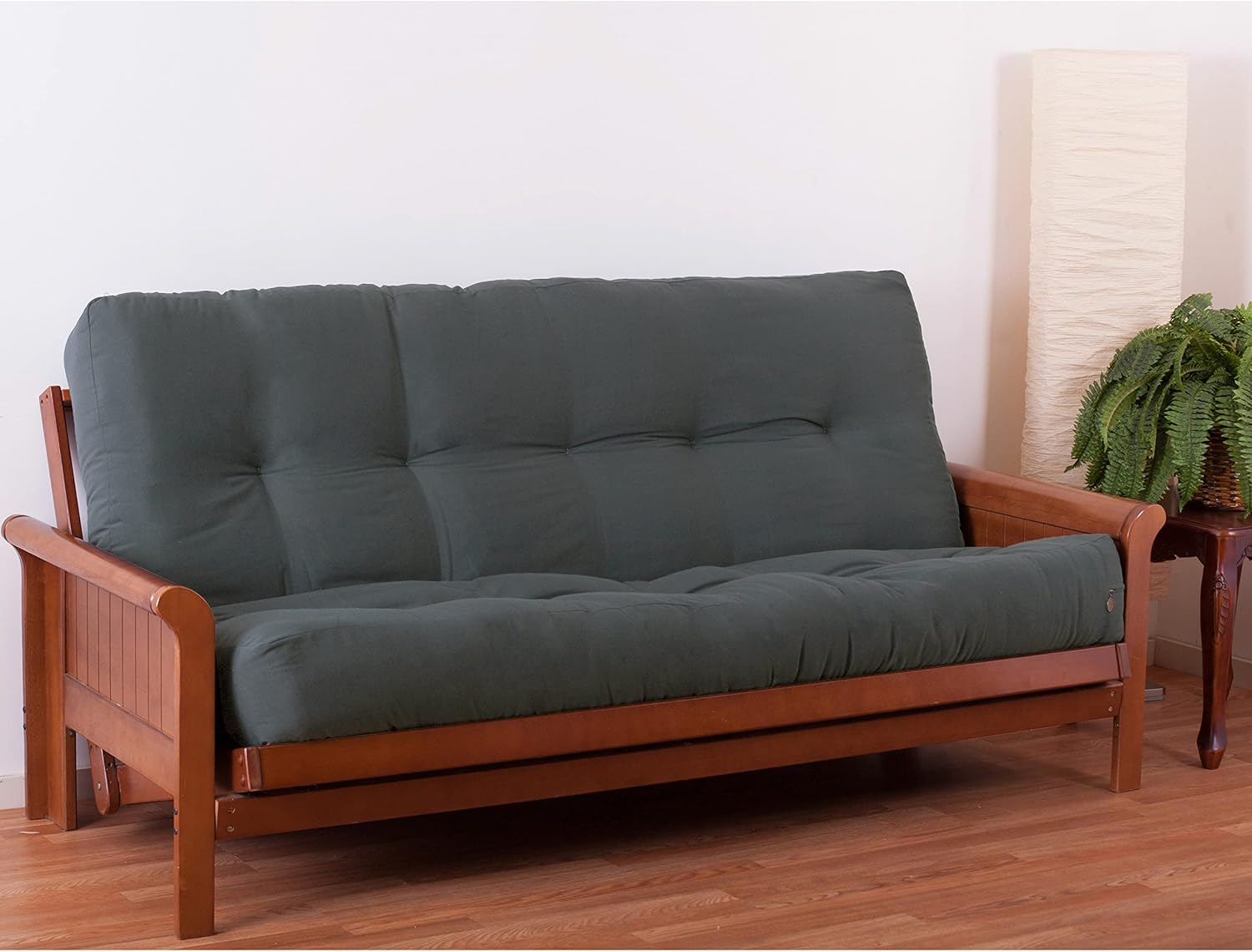 Blazing Needles Renewal 9" Twill Futon Mattress, Queen, Sage