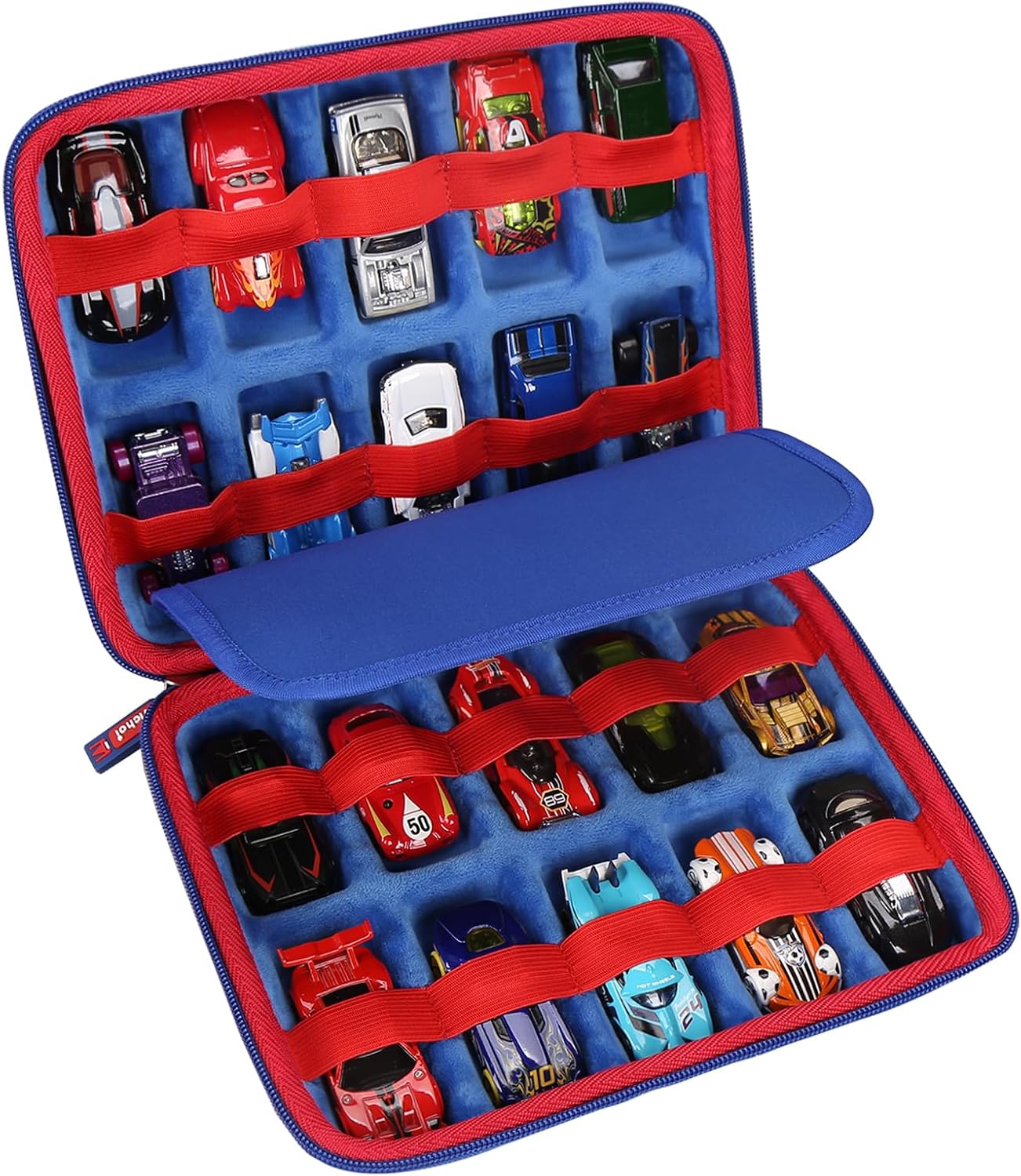 Mchoi Hot Wheels Case Storage for HOT WHEELS20 Cars, Toy Car Organizer for Your Matchbox Cars Storage, Case Only