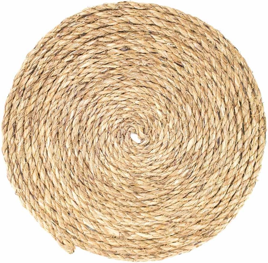Twisted Manila Hemp Rope (1 Inch x 25 Feet)