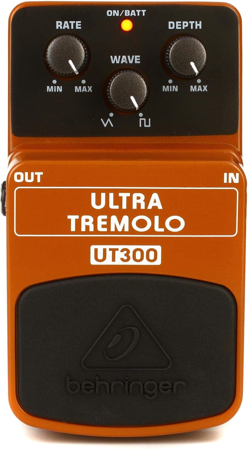Behringer ULTRA METAL UM300 Heavy Metal Distortion Instrument Effect Pedal, Pink