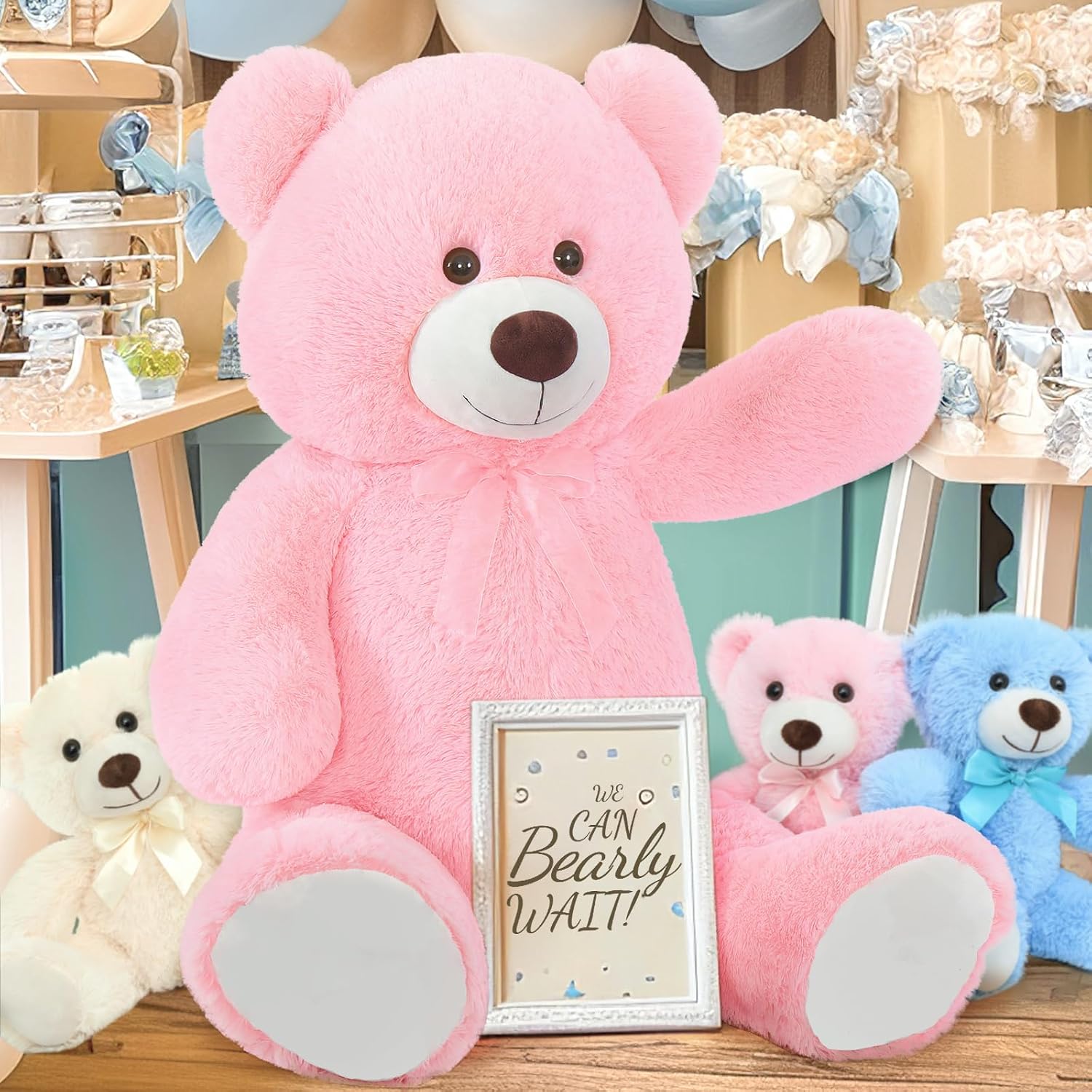 Toys Studio 47 Inch Big Teddy Bear Giant Stuffed Animal for Girls