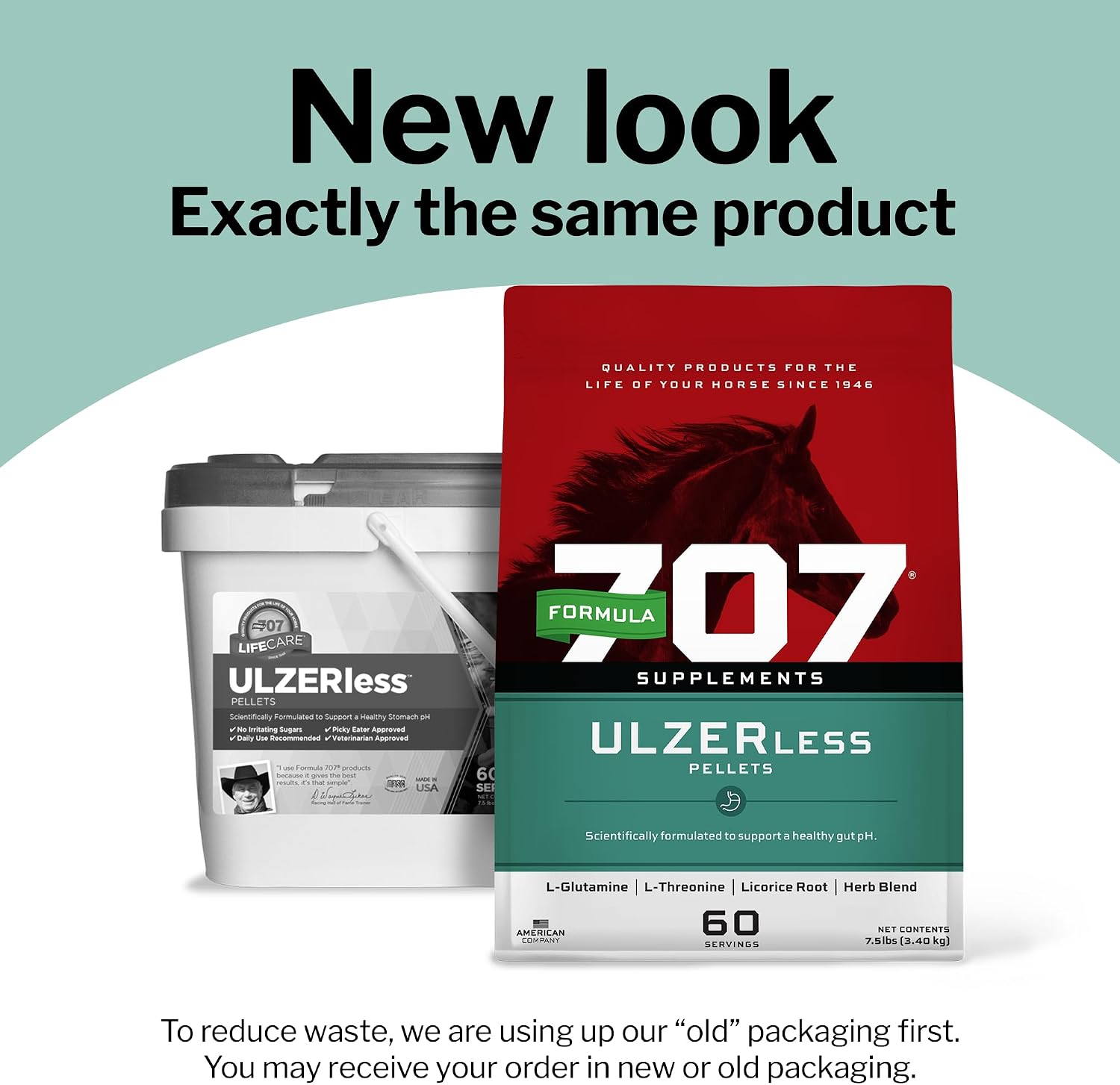 ULZERless Equine Supplement, 7.5lb Bag - Natural Gut Support for Horses with Ulcer Risk Factors