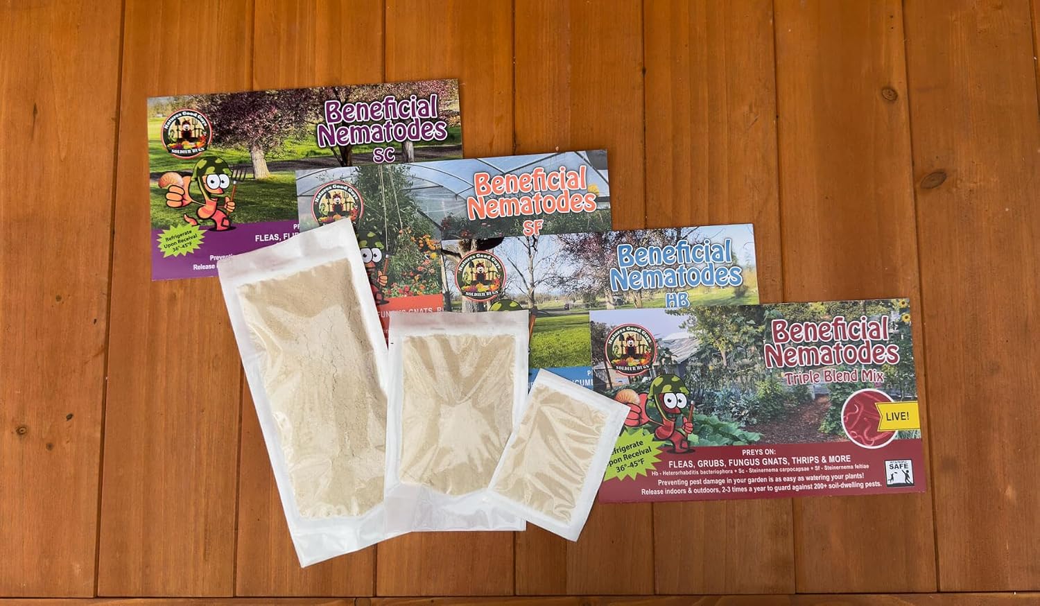 NaturesGoodGuys Beneficial Nematodes Steinernema feltiae SF - 5 Million