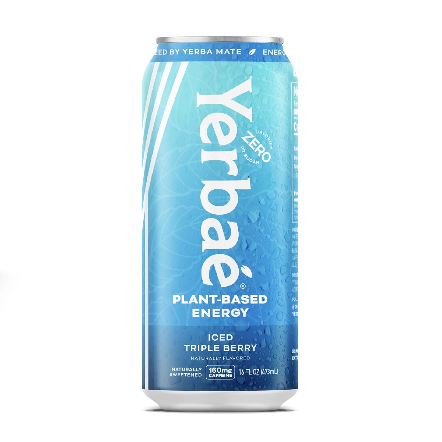 Yerbaé Energy Seltzer - Variety Performance Pack. No Sugar/Calories/Carbs. Energized by Yerba Mate Naturally Caffeinated Plant-Based, Healthy Alternative to Coffee/Sugary Sodas, Pack of 12, 12oz cans