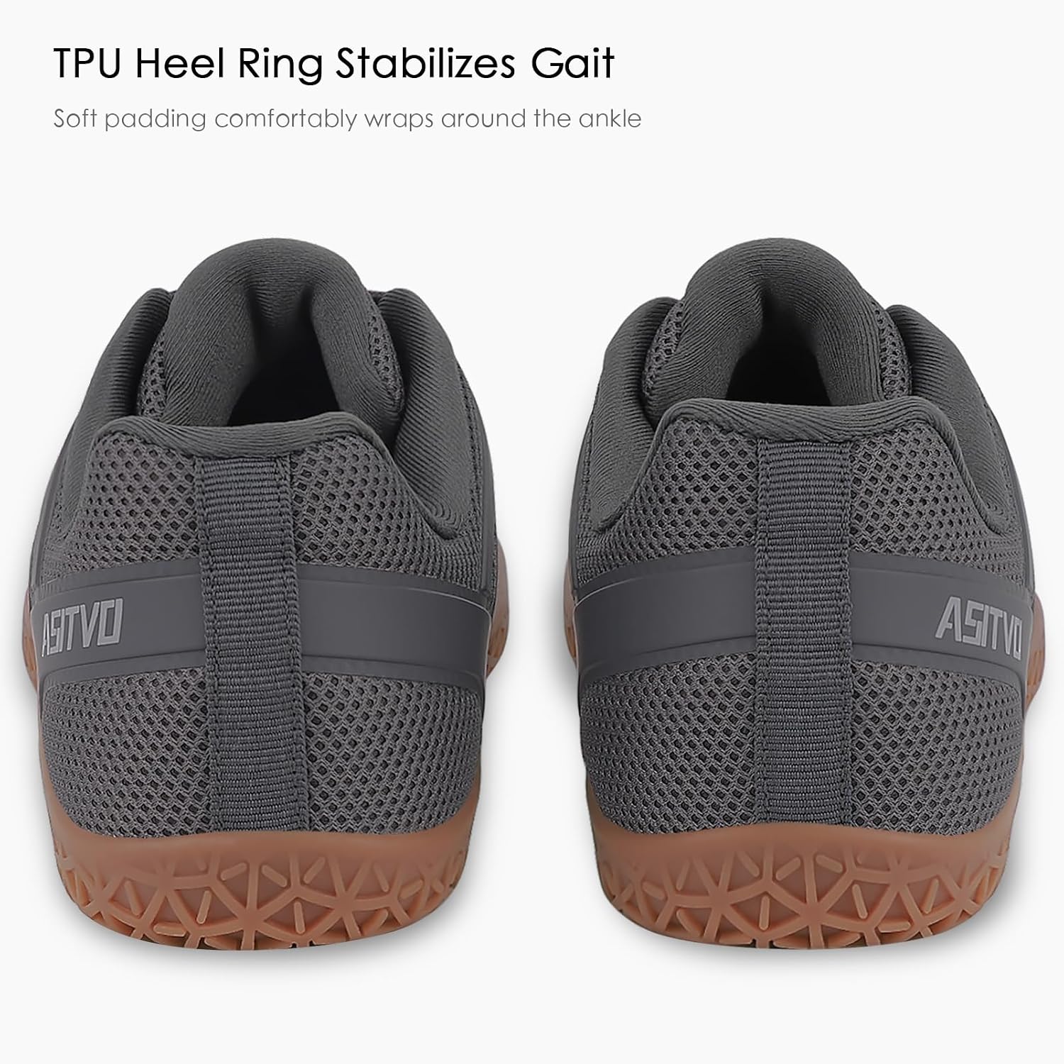 ASITVO Wide Men's Barefoot Zero Drop Sole Minimalist Sneakers Walking Shoes | Width Toe Box Cross Trainer Gym TPU Toe No-Sew Upper Grounding
