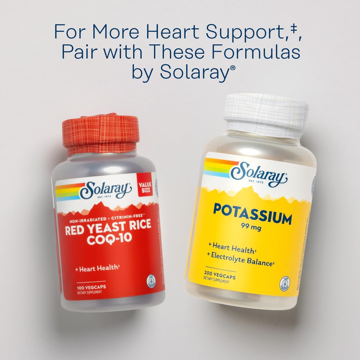 SOLARAY Organic Garlic 560 mg, 100 VegCaps | Heart & Cardiovascular Support - USDA Organic Garlic - 100 Servings - Vegan, Lab Verified