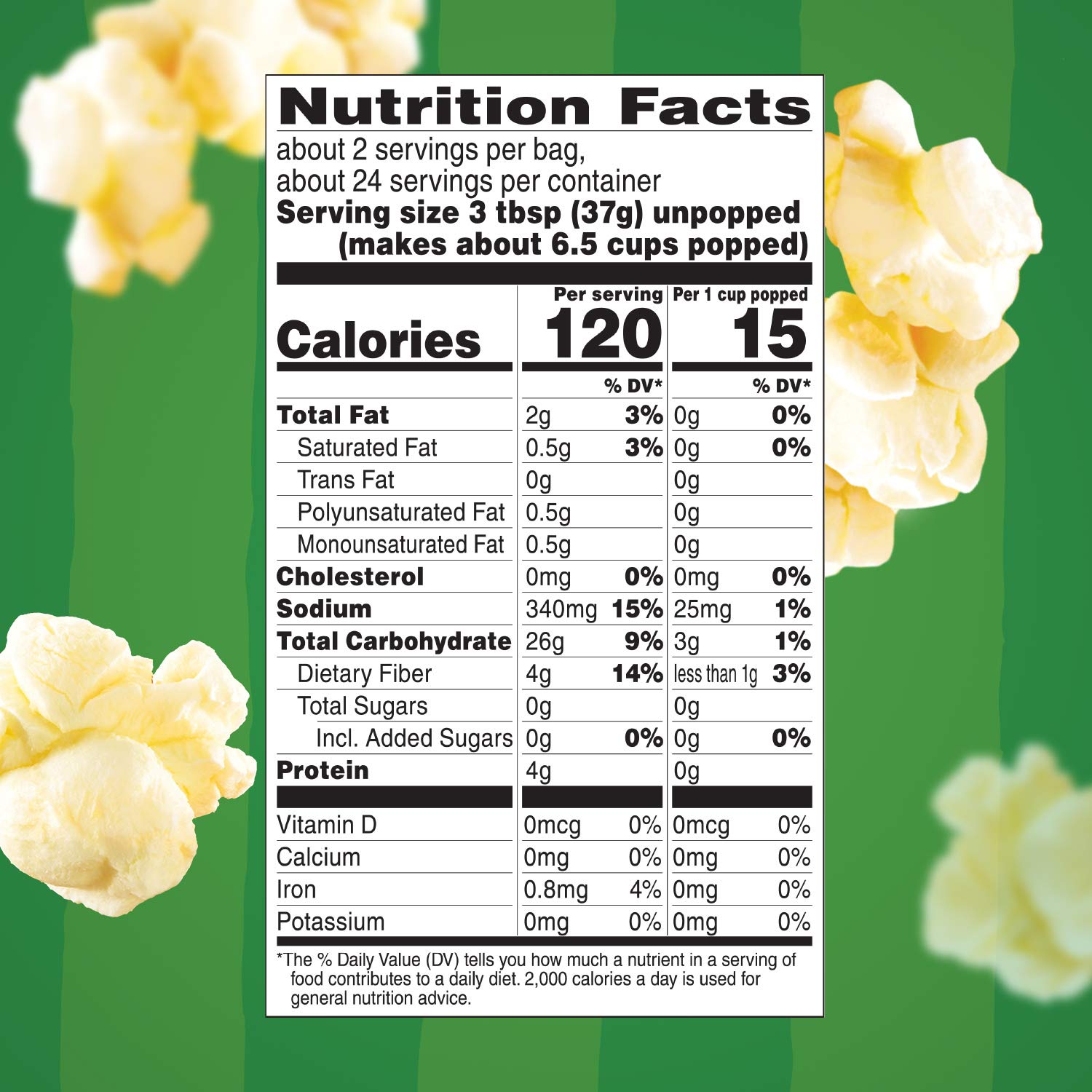 Orville Redenbacher’s Popcorn SmartPop! Value Size, Butter, 2.69 oz., 12-ct