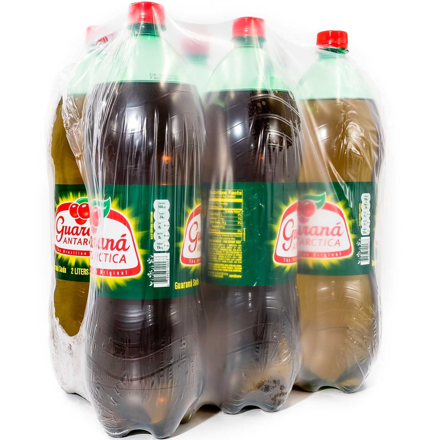 Guaraná Antarctica 2 Liter 67.6 fl oz (Pack of 6)