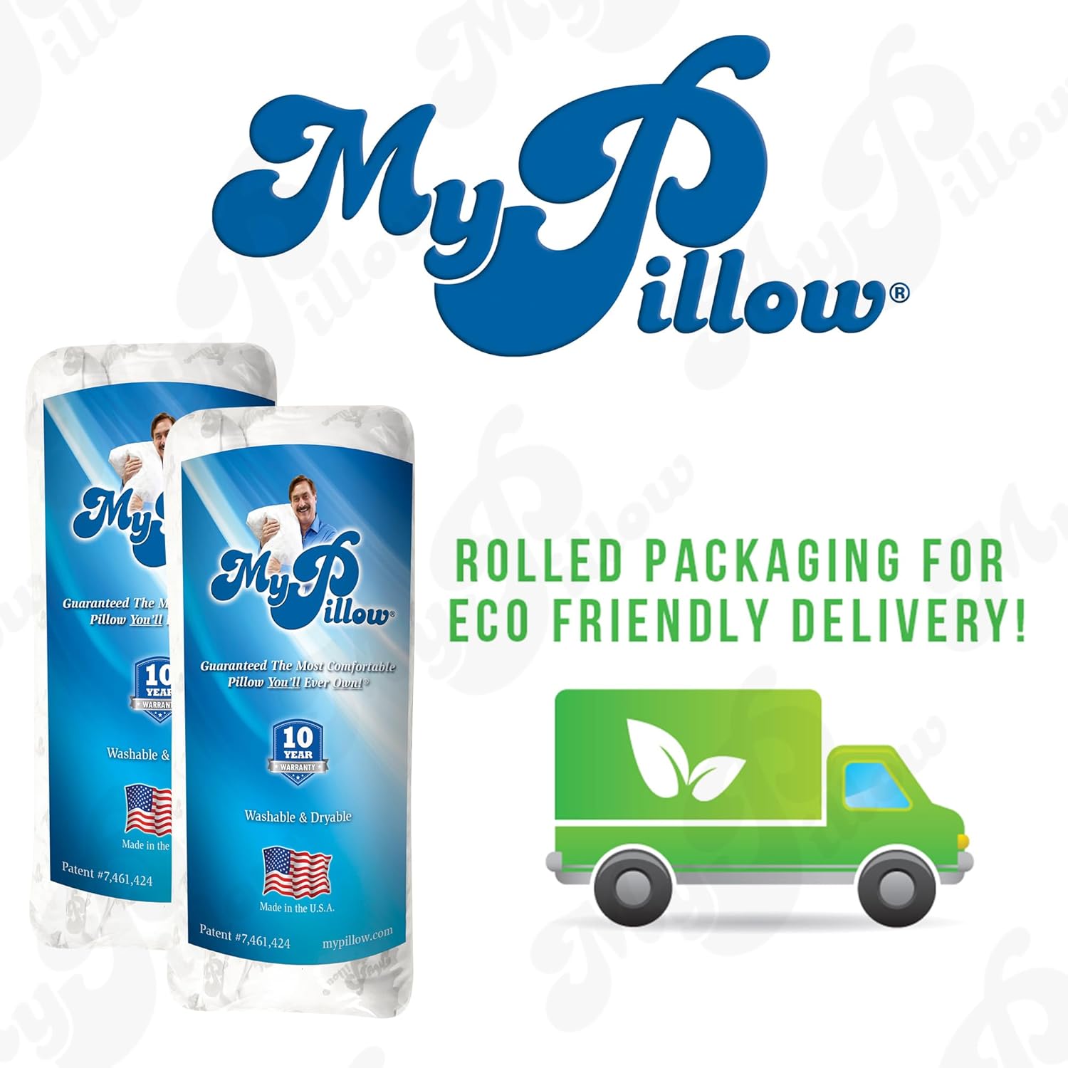 MyPillow Bedding Bed Pillows for Sleeping Queen Size, Set of 2, for Back, Stomach or Side Sleepers - My Pillow Classic Pillow [Queen, Combo]