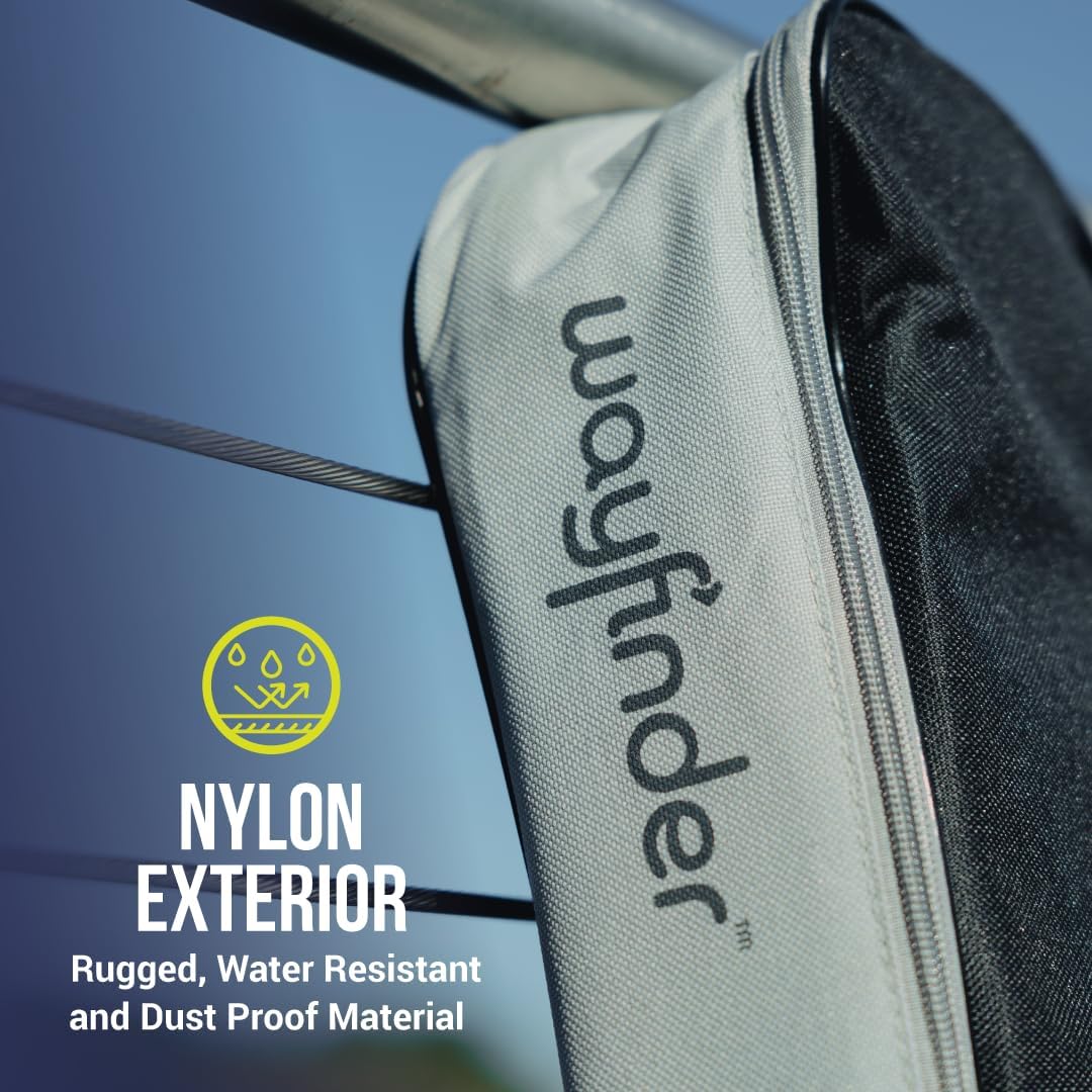 Wayfinder Standard Lightweight Electric Guitar Gig Bag (WF-GB-ELEC) | Travel Friendly with Adjustable Backpack Straps and Spacious Accessory Pocket