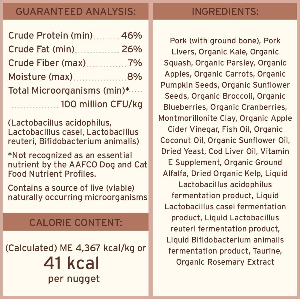 Primal Freeze Dried Raw Dog Food Nuggets, Beef, 14 oz | Complete & Balanced Nutrition, Meal, Topper or Treat, Grain-Free, High Protein, No Synthetic Vitamins & Minerals