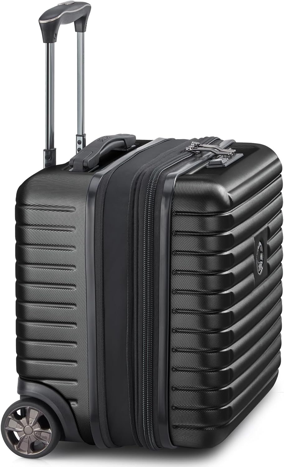 DELSEY PARIS Cruise 3.0, 20 Inch Carry-On Hardside Luggage, Deep Sea Navy | Expandable Suitcase, Lightweight 100% Polycarbonate Shell, Dual-Density Spinner Wheels, USB Port, TSA Lock