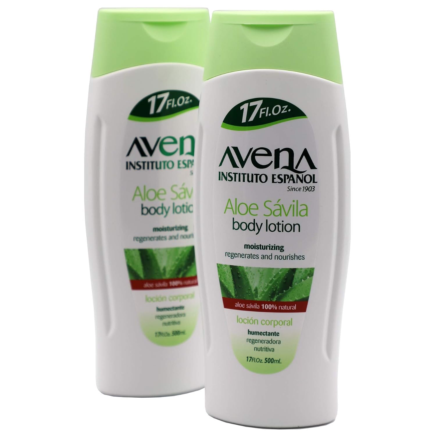 Avena Instituto Espanol Collagen Body Regeneration, Softens & Moisturizes, Skin Repair Formula, 2-pack Of 17 FL Oz each, 2 Bottles