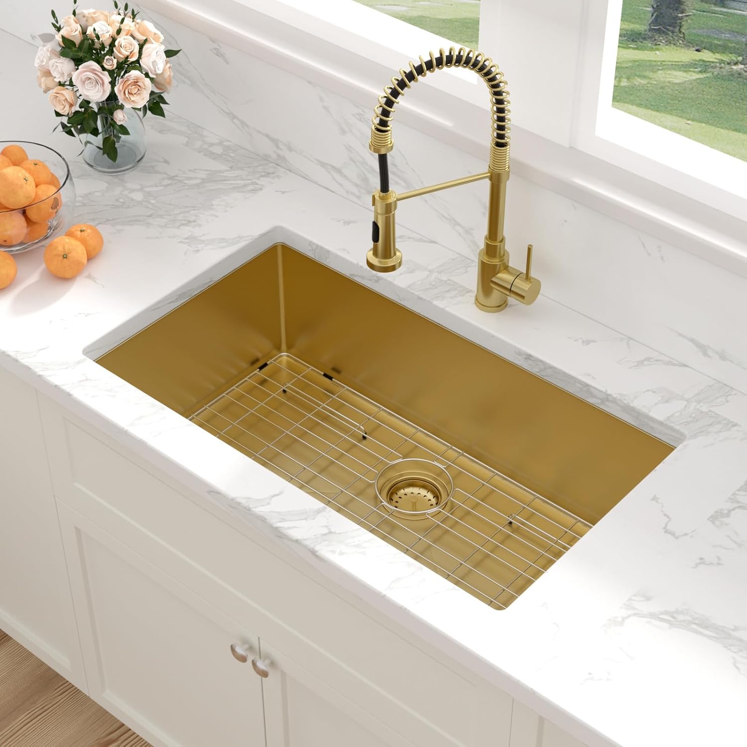 Sarlai 21 Inch Undermount Laundry Sink 21x18x12 Inch Undermount Laundry Utility Sink Deep Single Bowl 16 Gauge Stainless Steel Laundry Tub Sinks