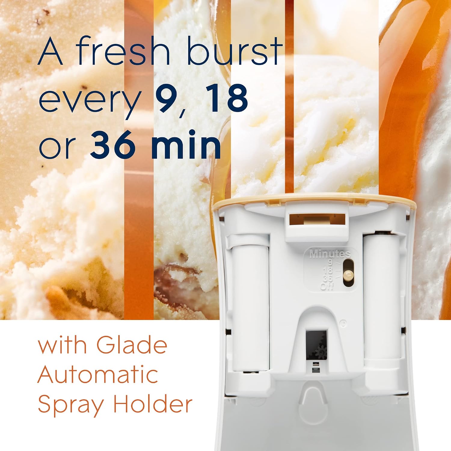 Glade Automatic Spray Refill, Air Freshener for Home and Bathroom, Cashmere Woods, 6.2 Oz