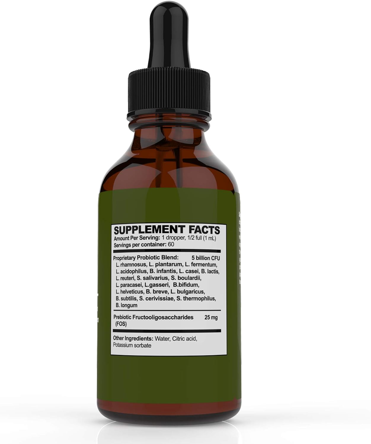 Probiotics for Dogs and Cat Probiotics - 120 Servings (1/2ml). 100% Natural Digestive Enzymes for Gas Relief and Healthy Digestion. Prebiotics via