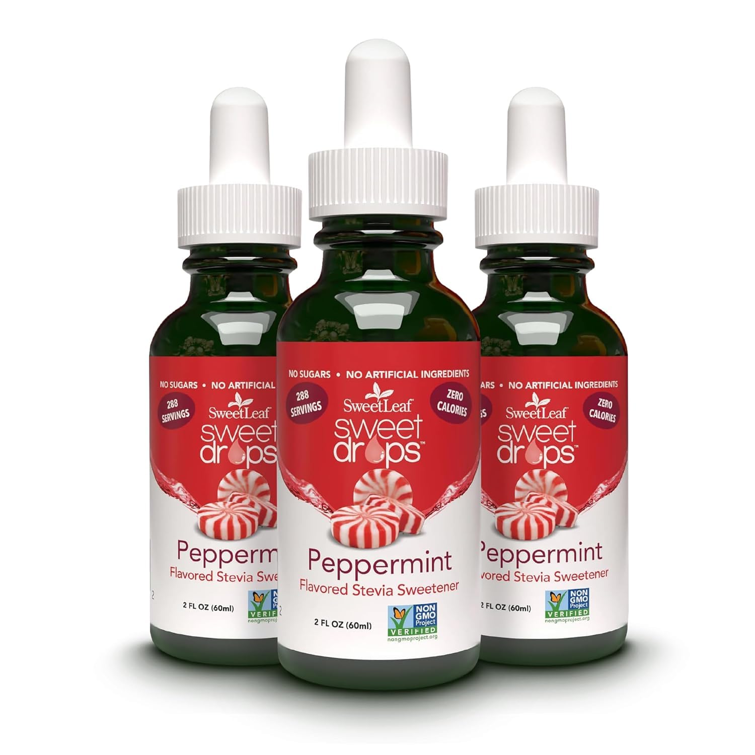 SweetLeaf Stevia Drops Liquid Sweetener, Cinnamon - 2 Fl Oz, Pack of 1 | Sweet Drops, Organic Stevia Leaf Extract, Zero Calorie, No Erythritol, Sugar Substitute, With Dropper