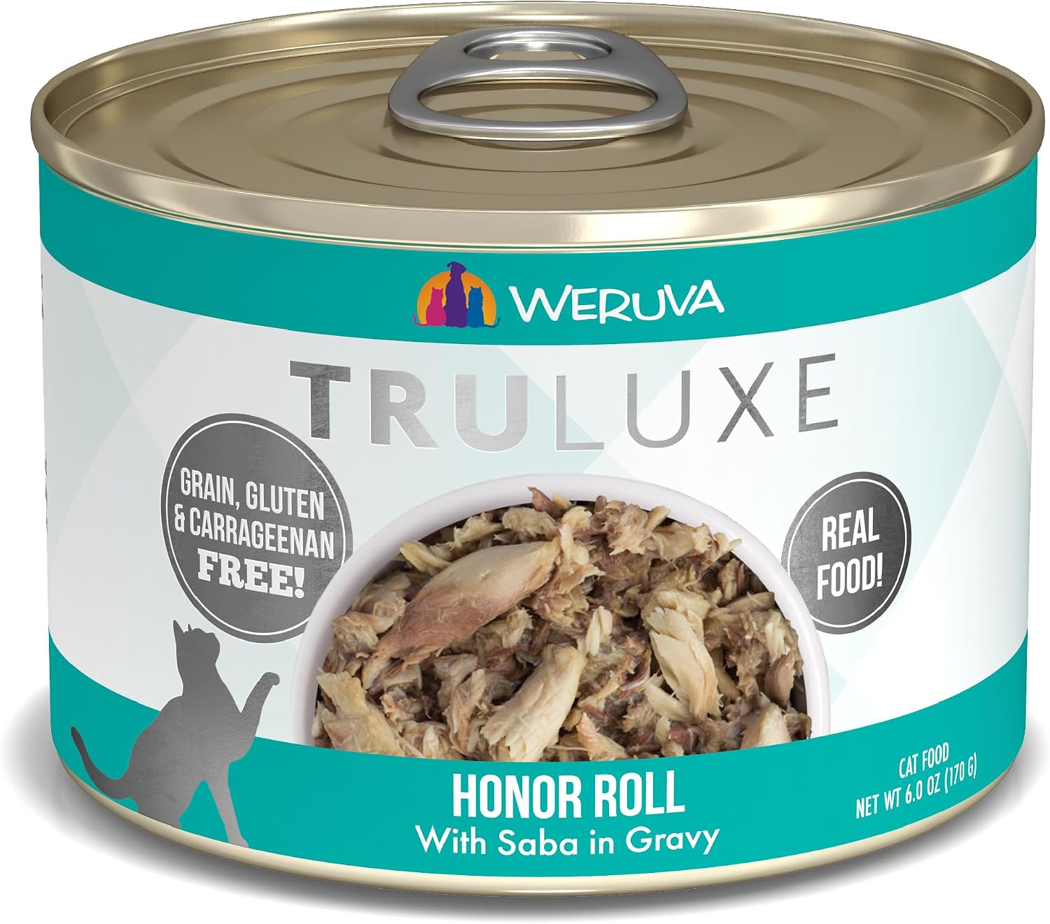 Weruva TruLuxe Cat Food, Peking Ducken with Chicken Breast & Duck Breast in Gravy, 3oz Can (Pack of 24)