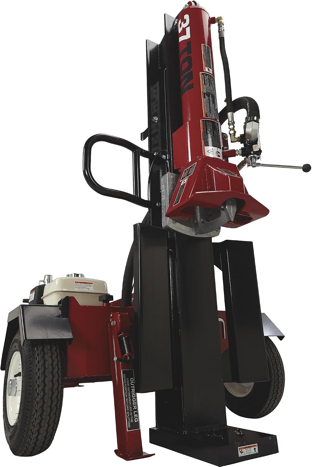 NorthStar Horizontal/Vertical Log Wood Splitter - 37-Ton, 270cc Honda GX270 Engine