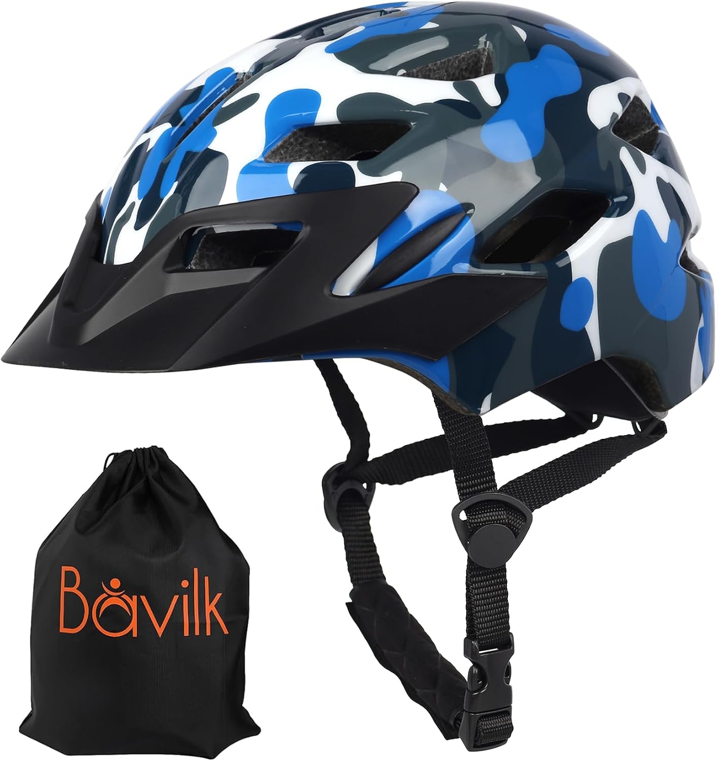 Kids Bike Helmet with LED Light for Youth Teen Toddler Boys Girls