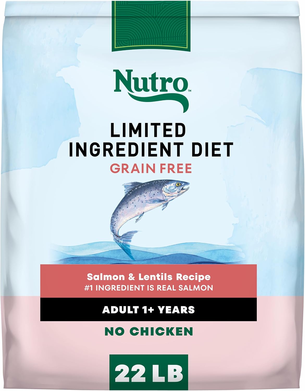 Nutro Limited Ingredient Diet Dry Dog Food, Lamb & Sweet Potato, 4 lb | Grain-free, Lamb #1 ingredient, 10 ingredients or less, no chicken/beef/corn, no wheat, no soy/dairy, supports skin & coat
