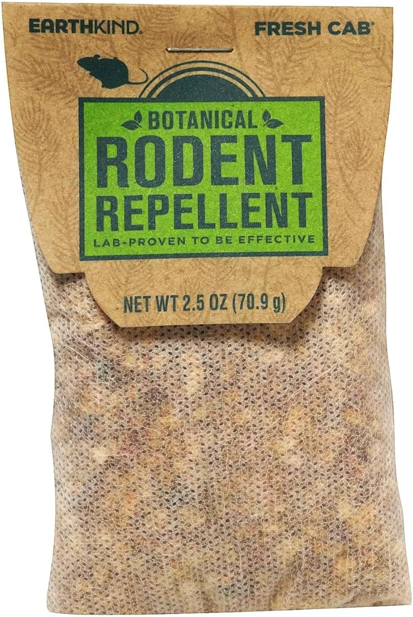 Rodent Repellent; Quickly Repelling Pests from Treated Areas; Preventing Re-Infestation for up To 3 Months; Safe for Children, Pets and the Environment; Non-Toxic; 8-Scent Pouches