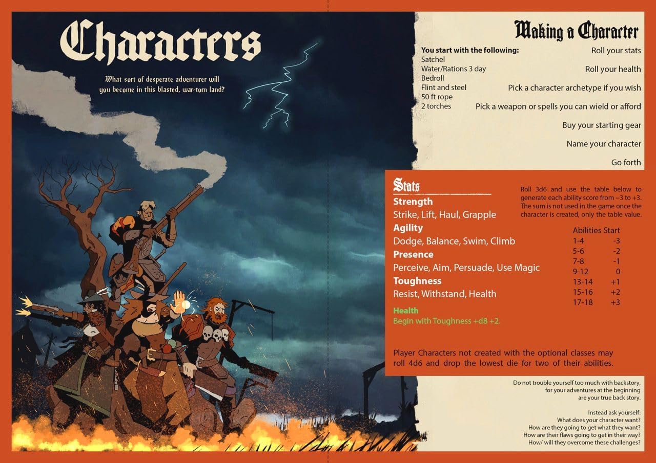 Free League Black Powder and Brimstone Core Rulebook – Grimdark Folk Horror TTRPG with Dark Magic & Chaos